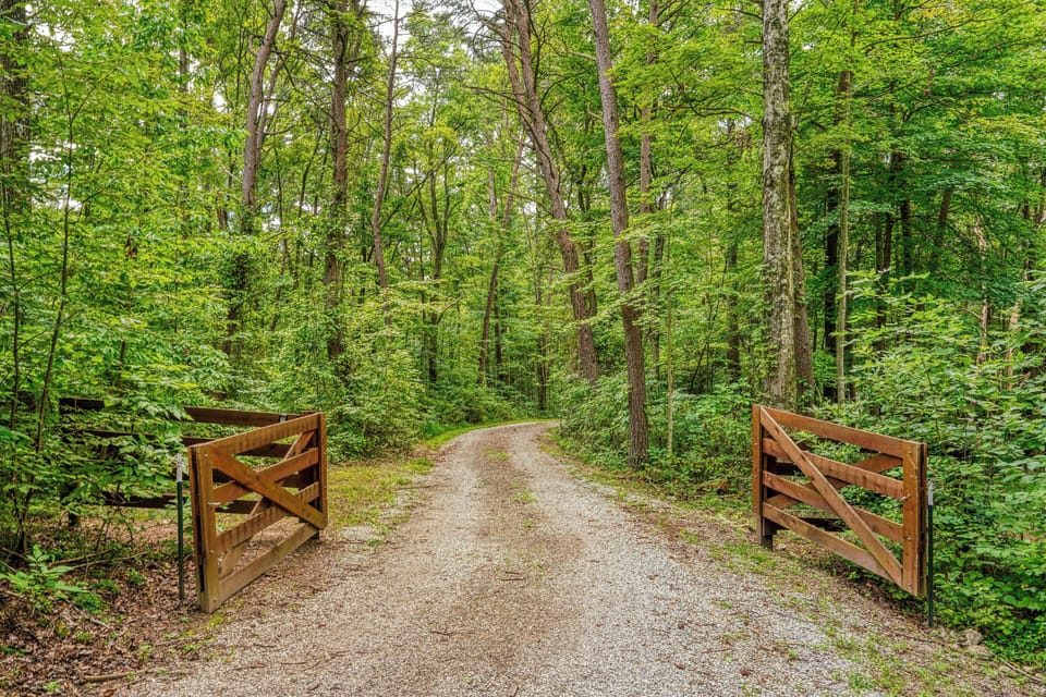 Gated from the main road