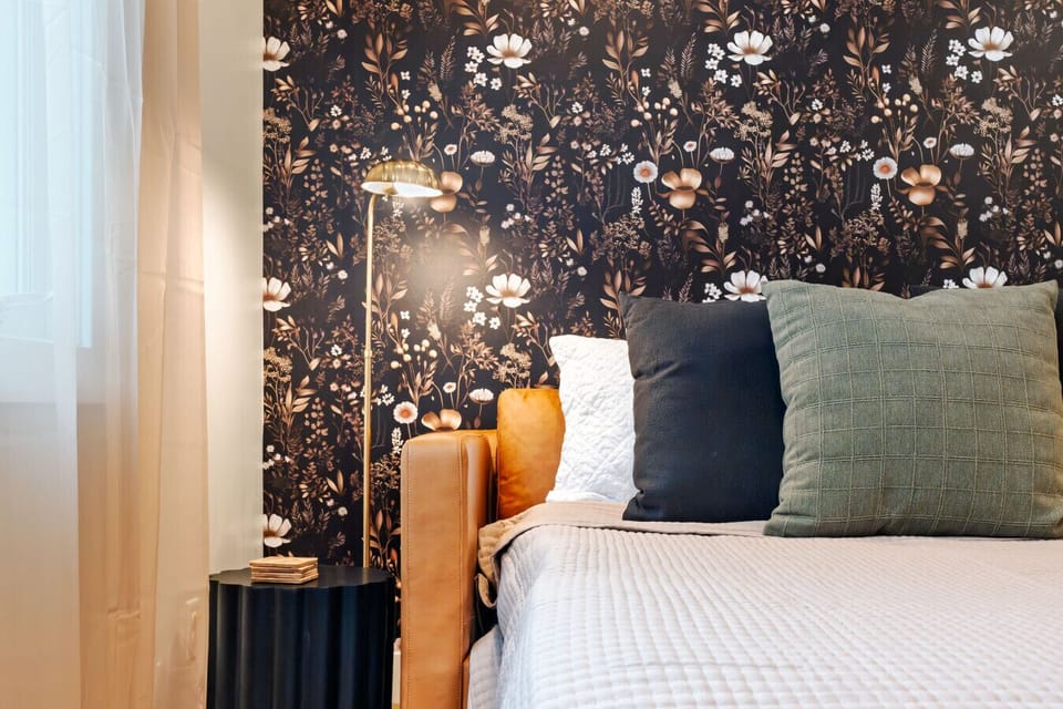 Peaceful sleep in a designer space🌜