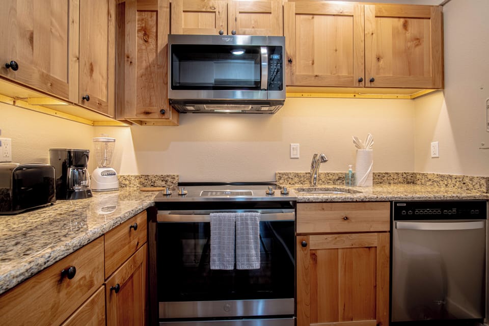Fully equipped kitchen