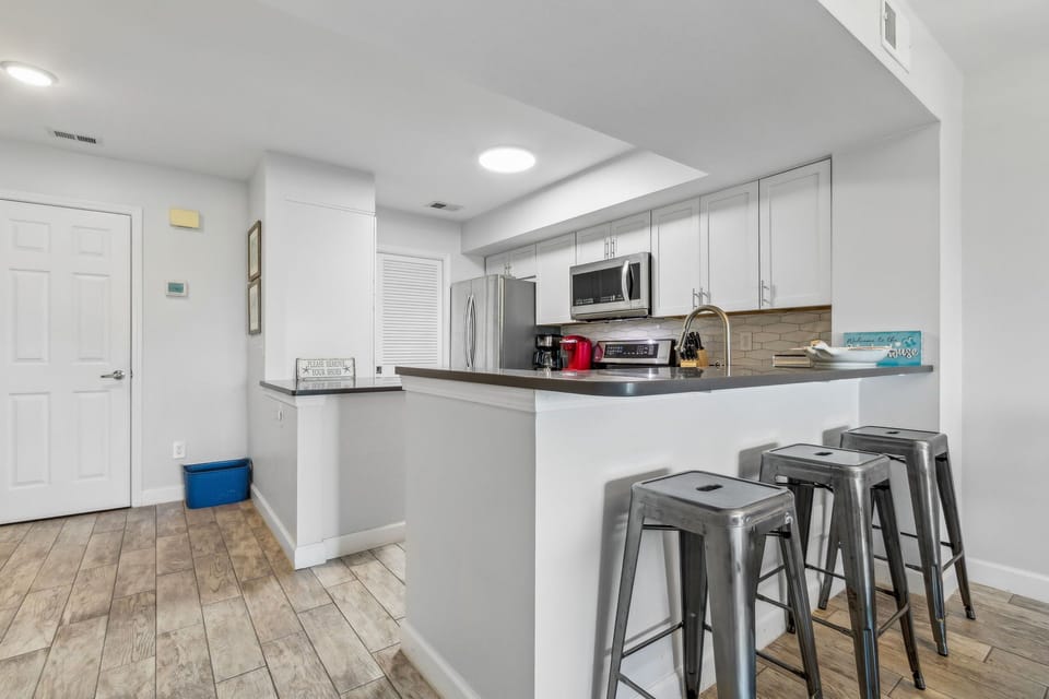 Bar Stool Seating for 3