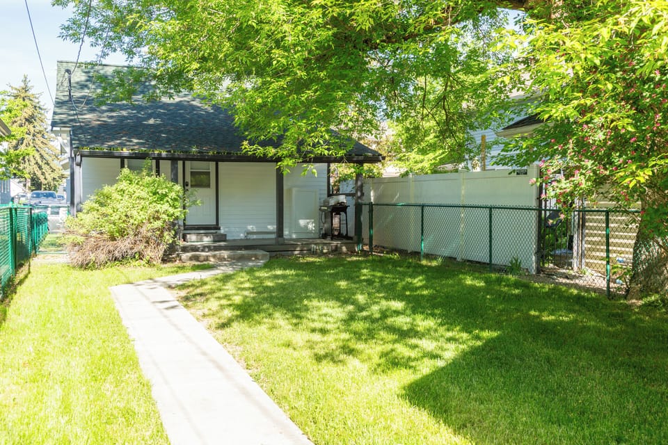 Fenced-in backyard | Exterior