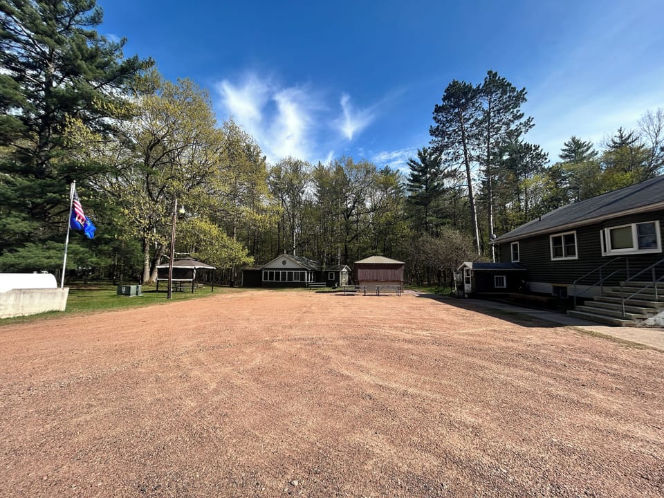 Parking lot area.