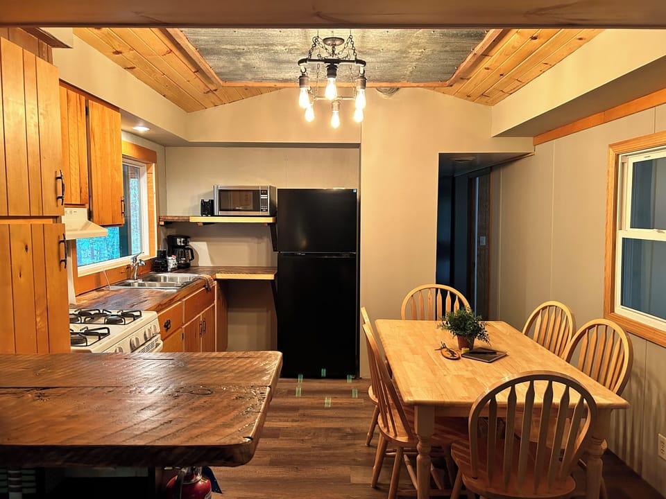 Open concept kitchen 