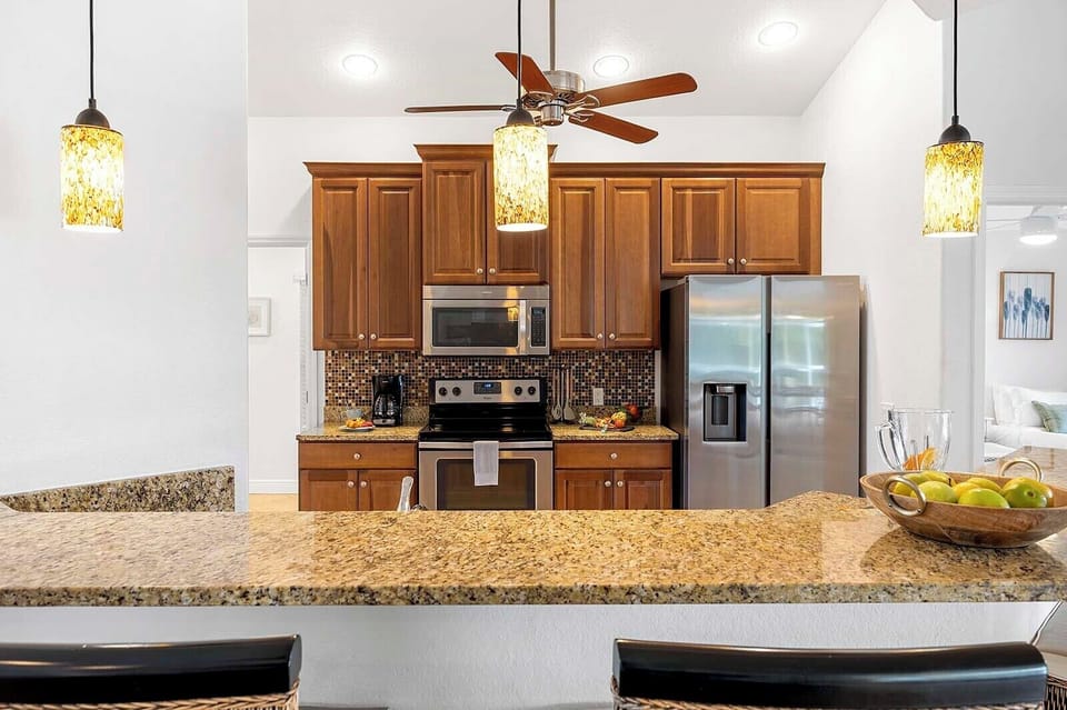 Kitchen with Bar Seating