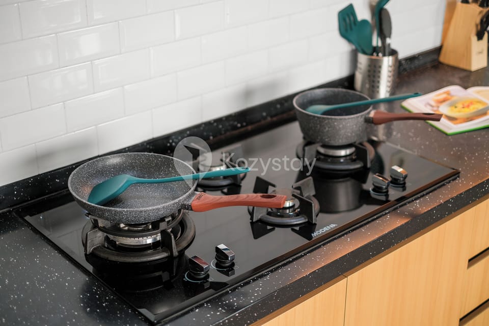 Apartment, 2 Bedrooms, City View | Private kitchen