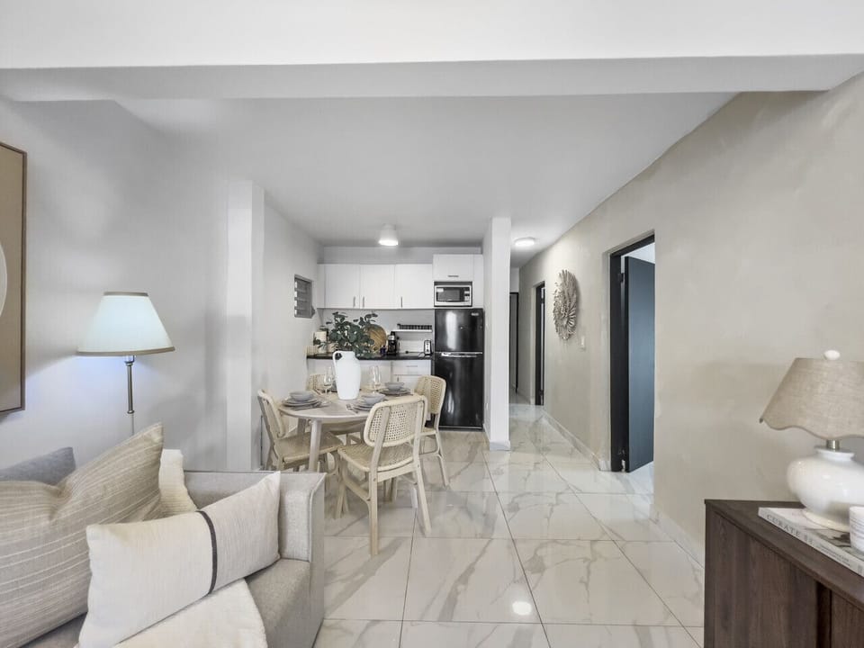 Make yourself at home in a cozy living room where every detail supports a peaceful and enjoyable stay