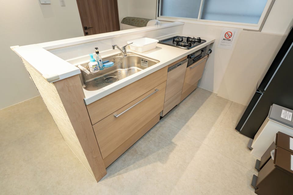 Family Apartment, Multiple Beds, Non Smoking, Ground Floor | Private kitchen | Fridge, microwave, stovetop, coffee/tea maker
