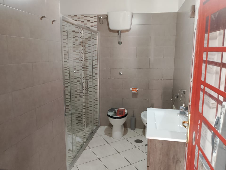 Comfort Room | Bathroom | Shower, hair dryer, towels, soap