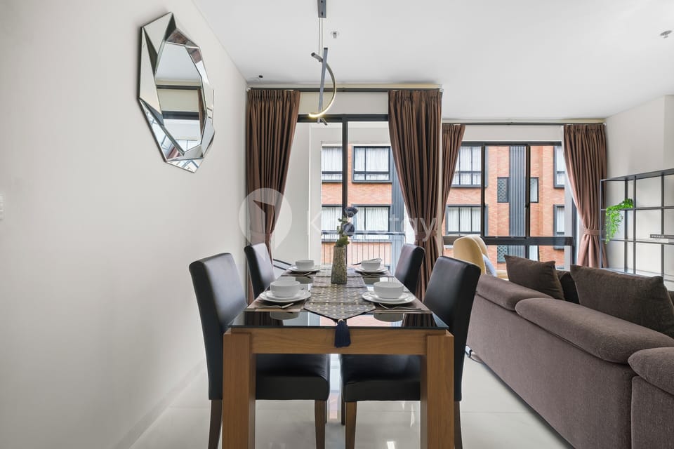 Apartment, 2 Bedrooms, Balcony | Dining room
