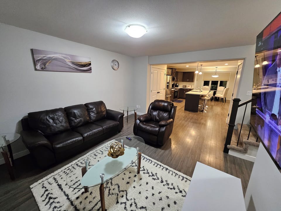 Living Room Couch and Recliner Chair