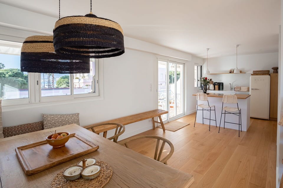 Kitchen, Living Room