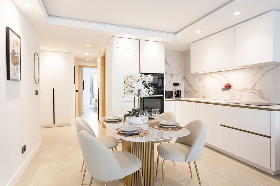 Kitchen, Living Room