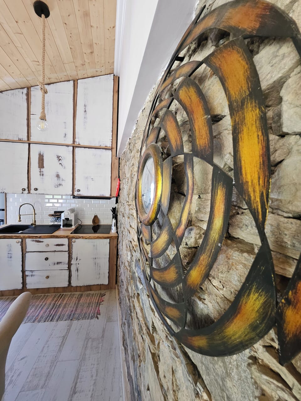 Deluxe Cottage, Ocean View | Private kitchen | Mini-fridge, microwave