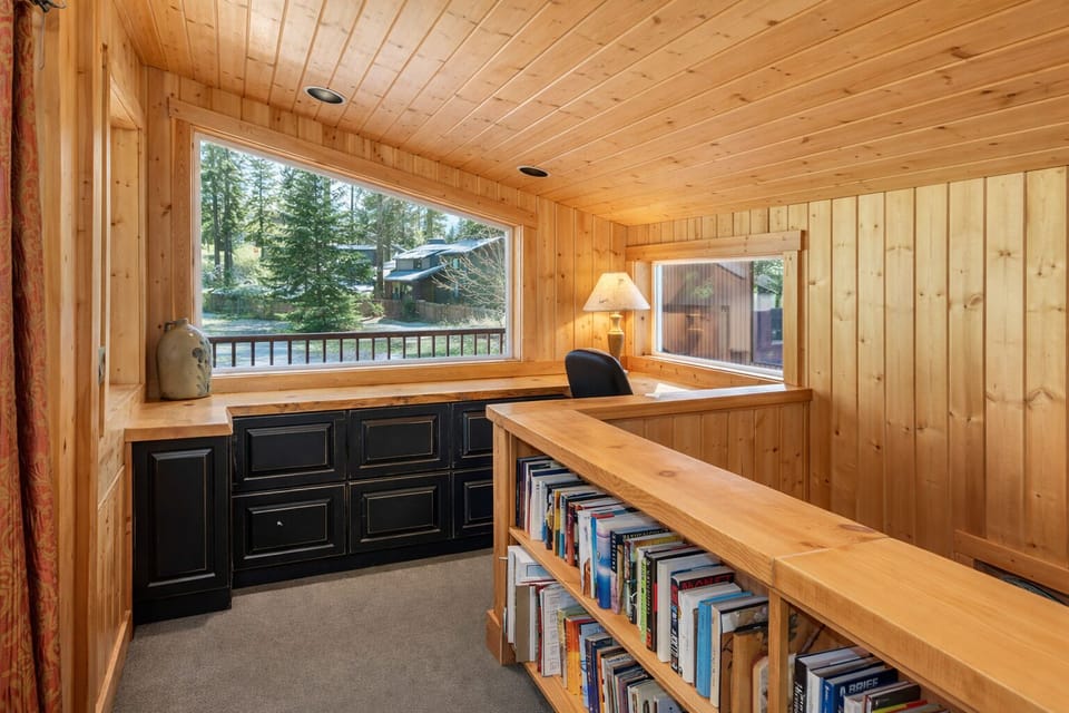 Perfect spot for reading or remote work.