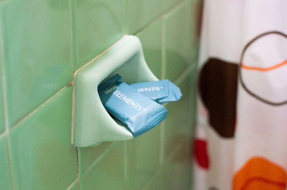 Standard Room | Bathroom | Shower, towels, toilet paper