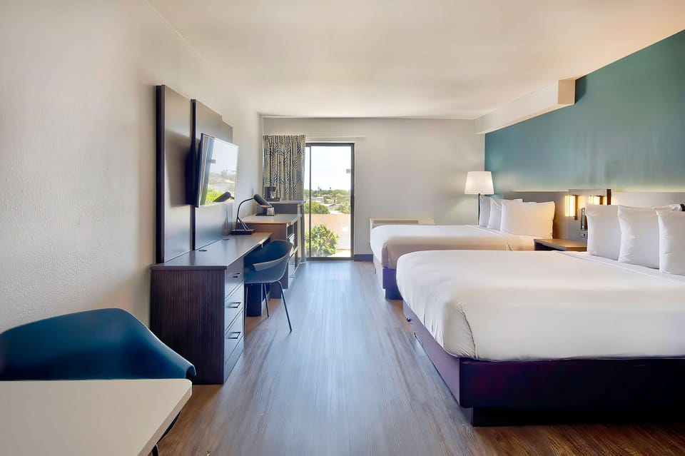 In-room safe, desk, blackout drapes, iron/ironing board