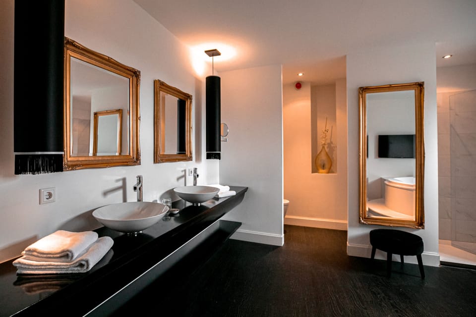 Suite | Bathroom | Free toiletries, hair dryer, towels