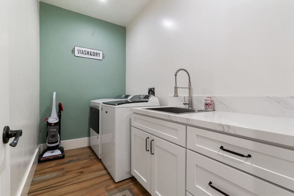 Laundry Room with wet sink!