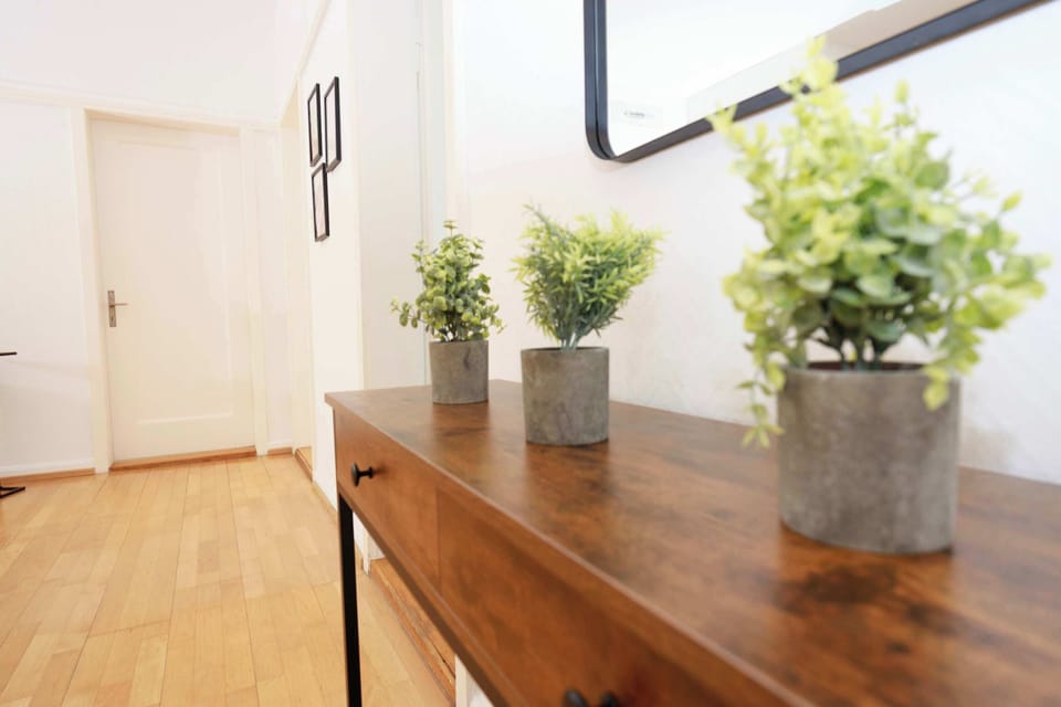 Apartment stays on theme with its hint of natural beauty that's ever prevalent 