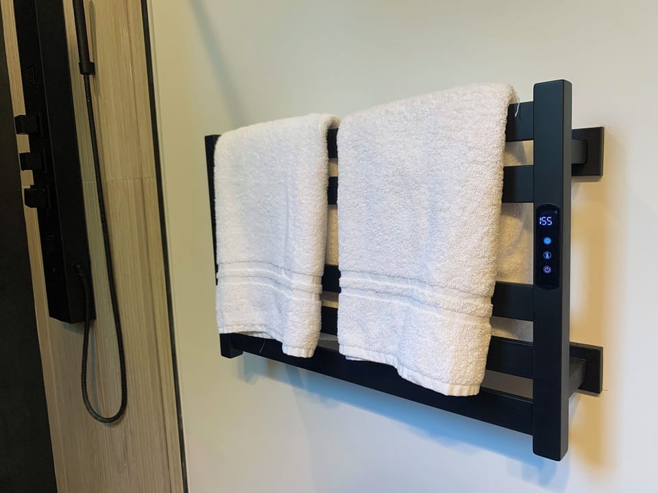 heated towel bar