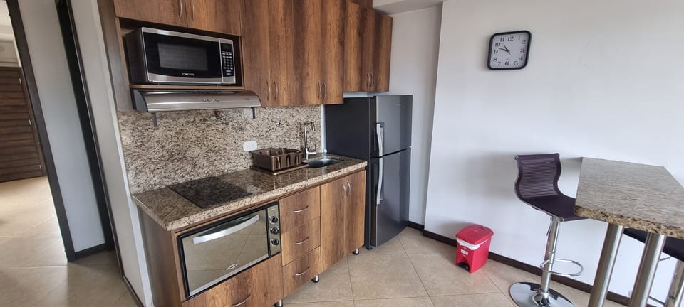 Microwave, stovetop, rice cooker, blender