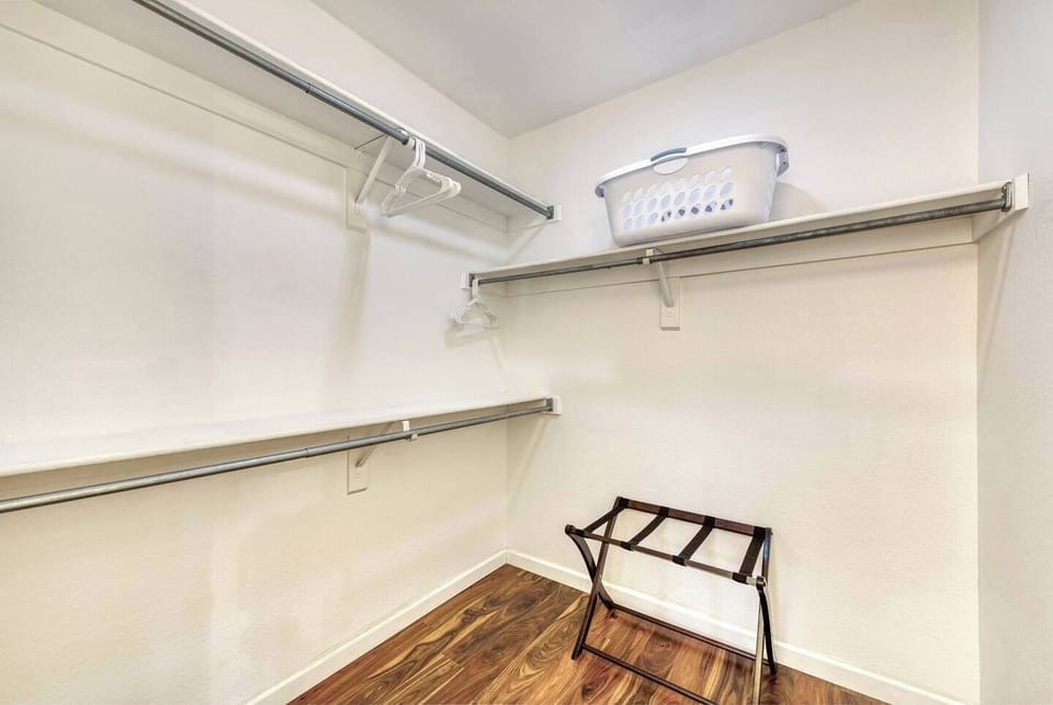 Large walk-in closet