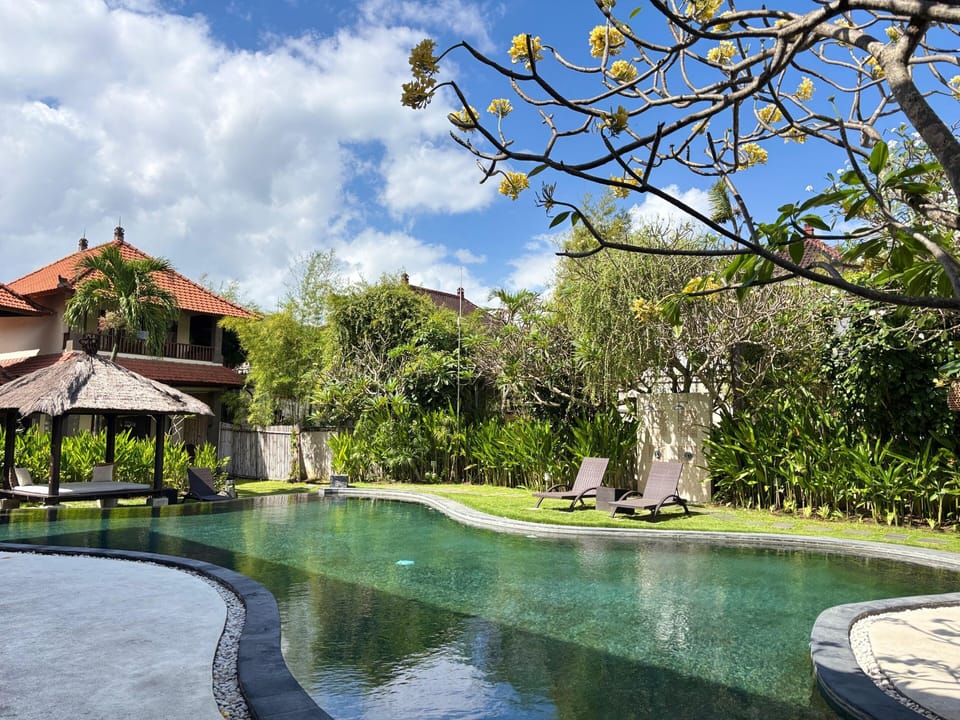 Pool and garden