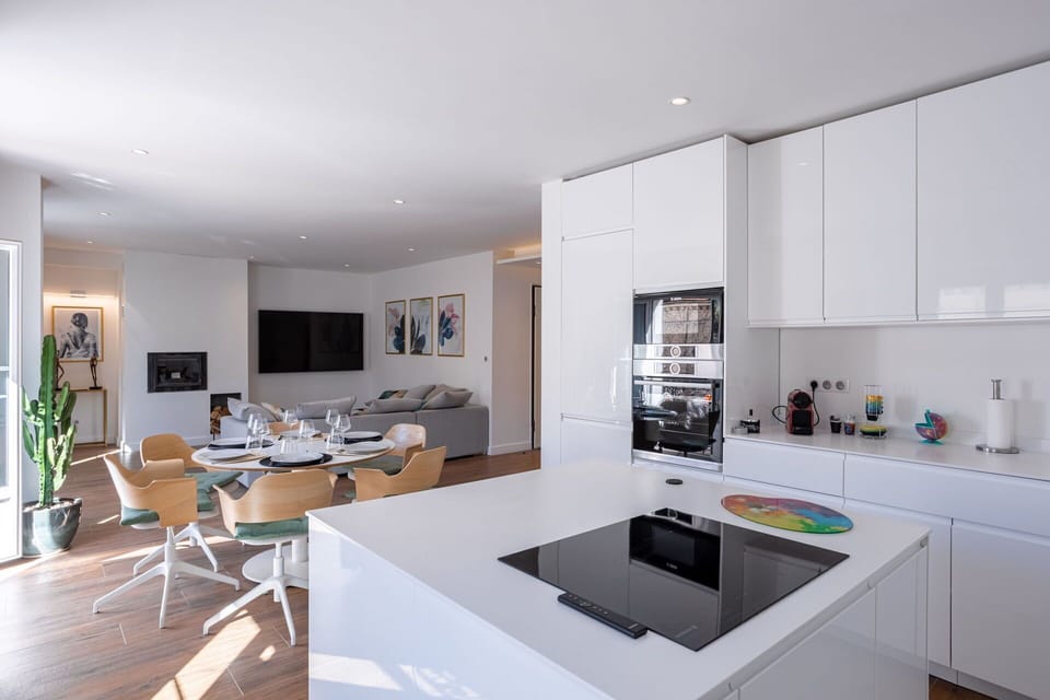 Kitchen, Living Room