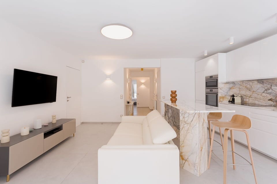 Kitchen, Living Room