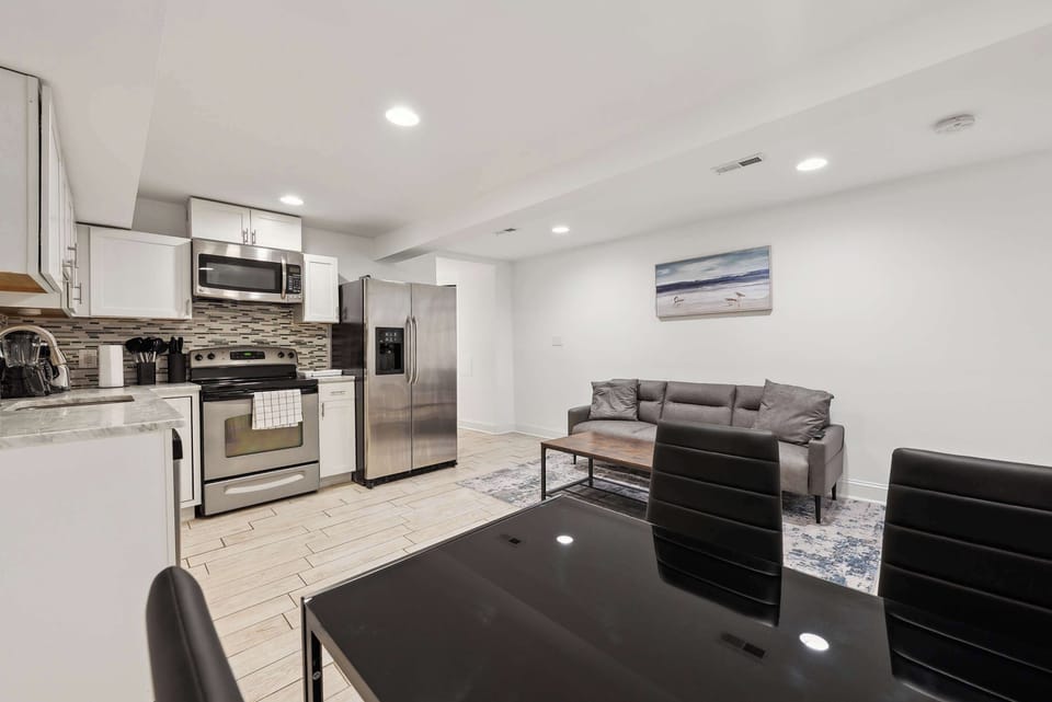 Living/dining/kitchen area with all the amenities