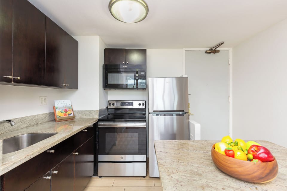 Make the most of your stay with a fully functional kitchen