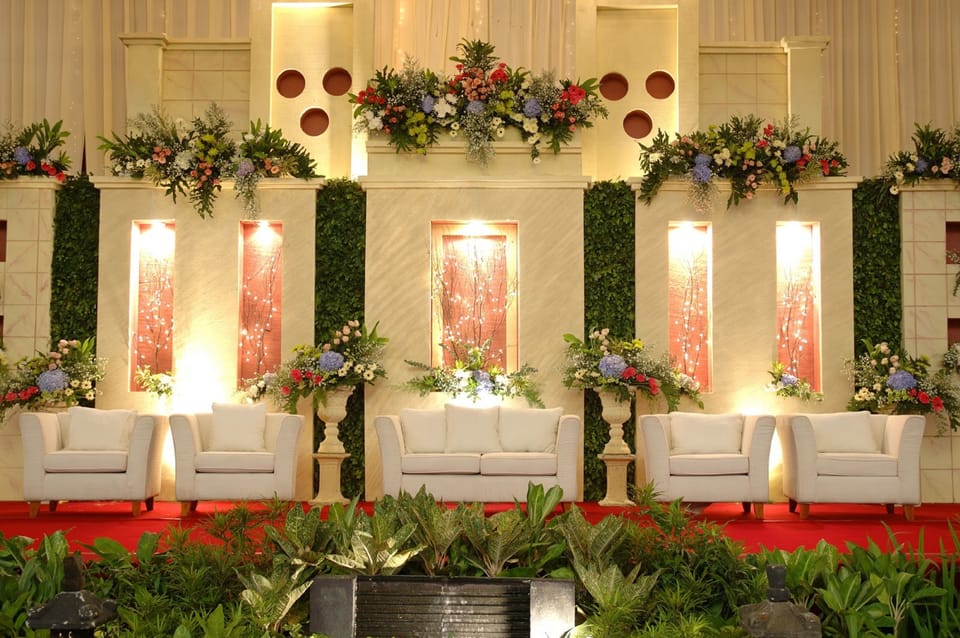 Indoor wedding