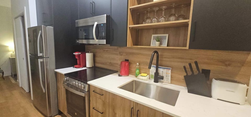 Kitchen with modern classic charm—perfect for cooking and entertaining