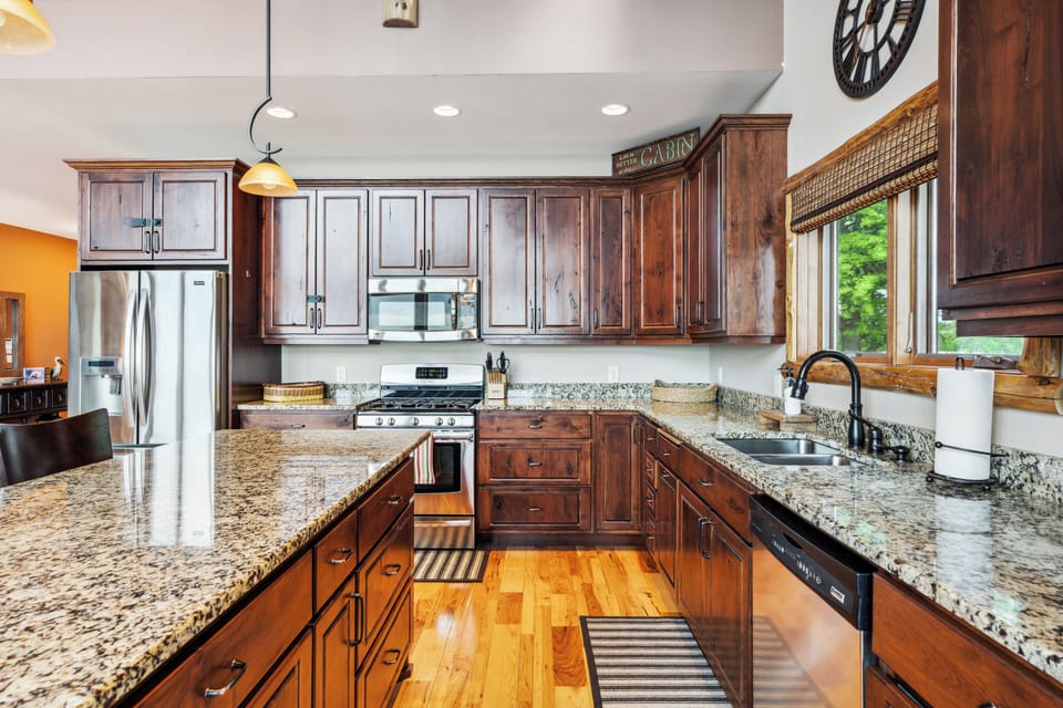 Fully Stocked Kitchen