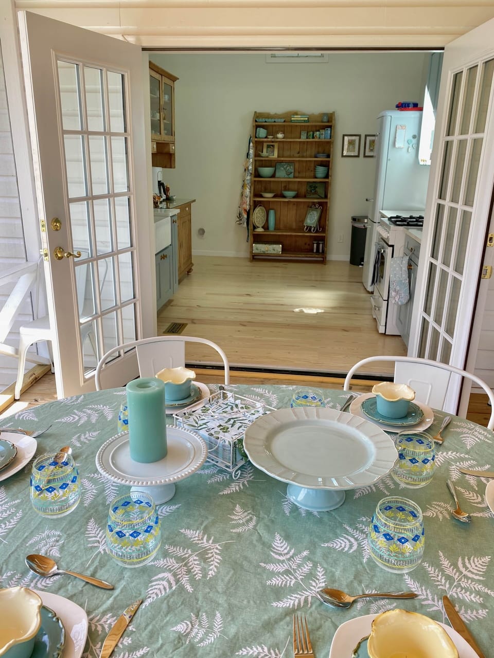 Farmhouse Kitchen and Porch