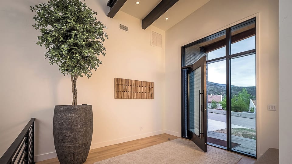 Large Front Door Entrance, Main Level