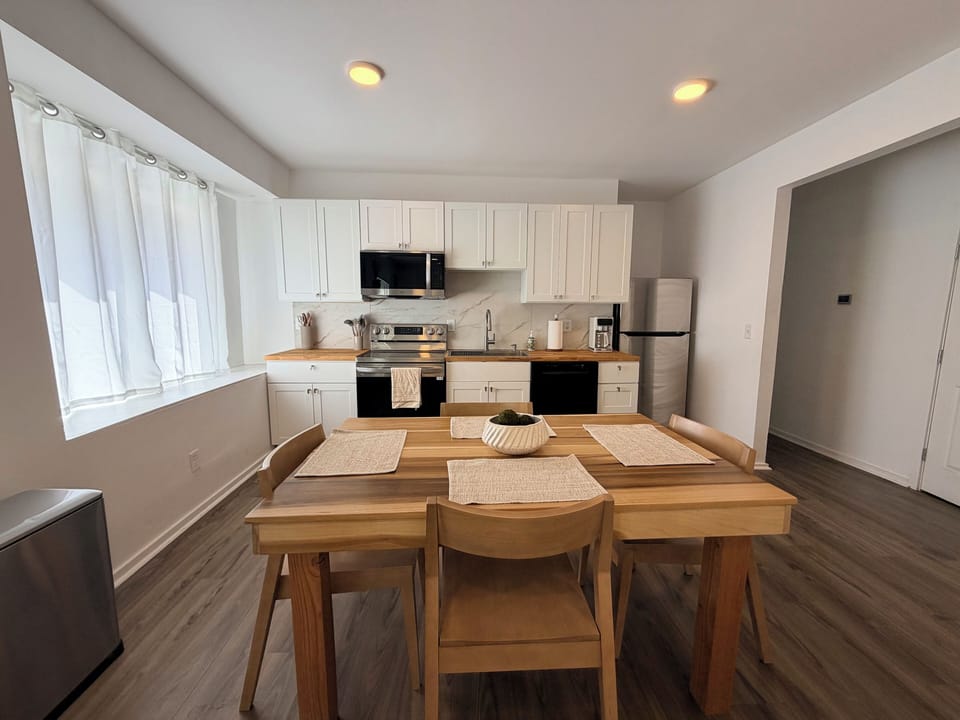 1st floor kitchen/ dining area.