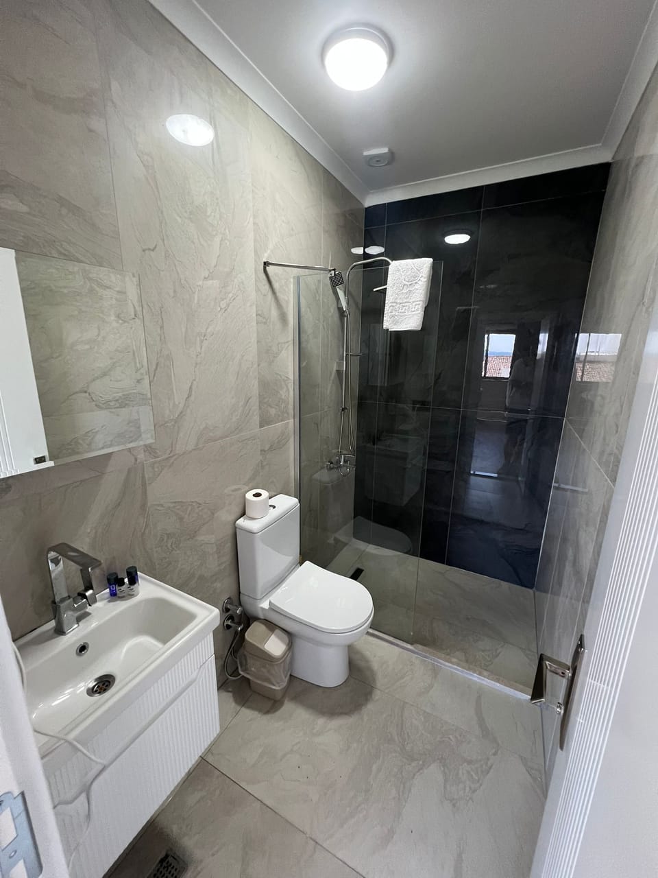 Premium Suite, Balcony, Sea View | Bathroom | Shower, hair dryer, towels, soap
