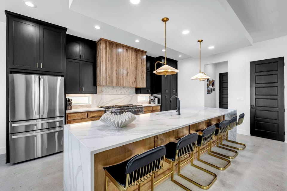 Prepare your favorite meals in the beautiful kitchen 