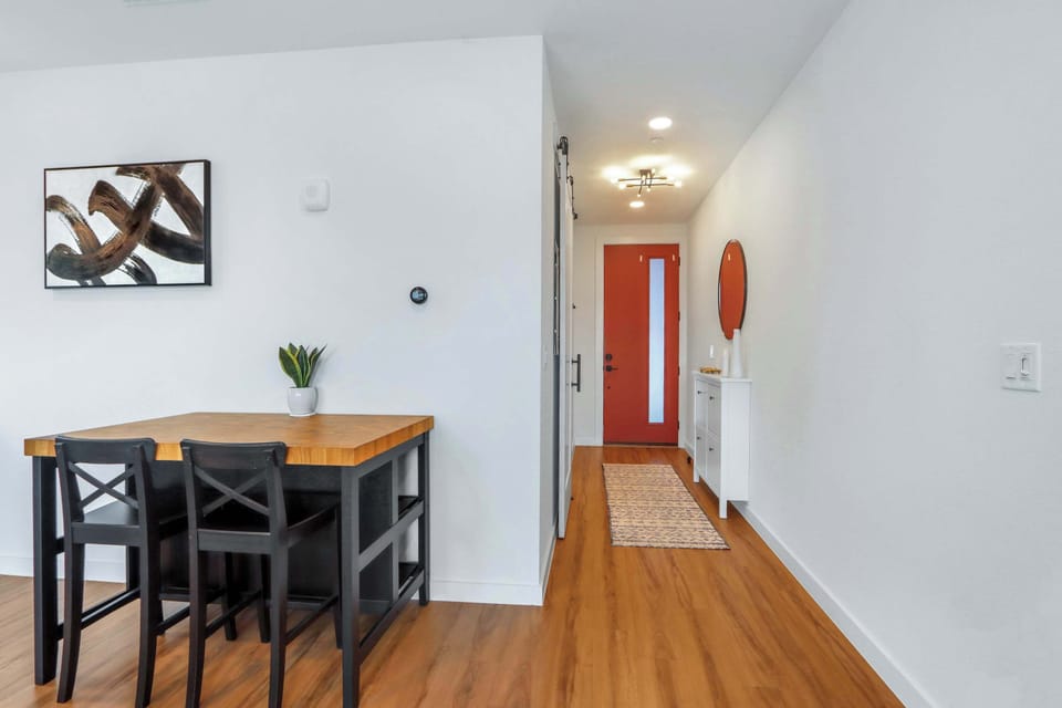 Make mealtime memories together at the dining table, seating 4
