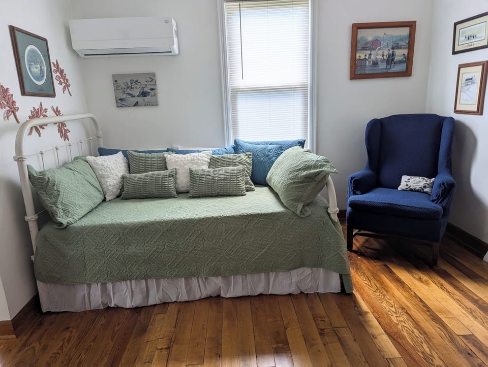 interior, indoor, climate control, bed, couch, private space, living area