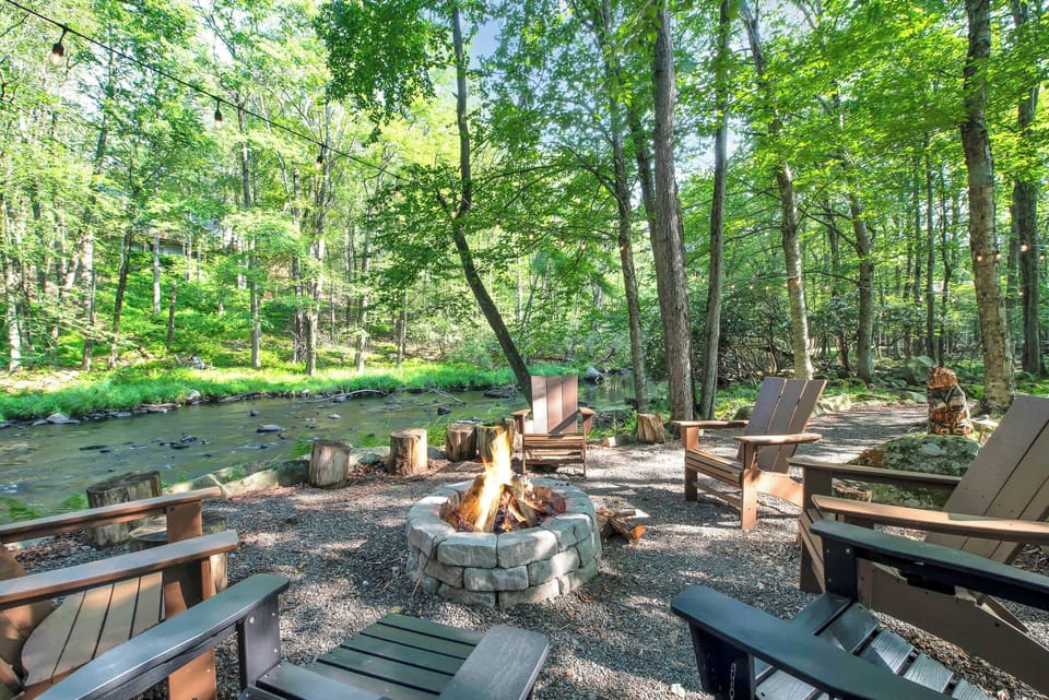 Gather 'round the fire pit and let the woodland magic begin! 
