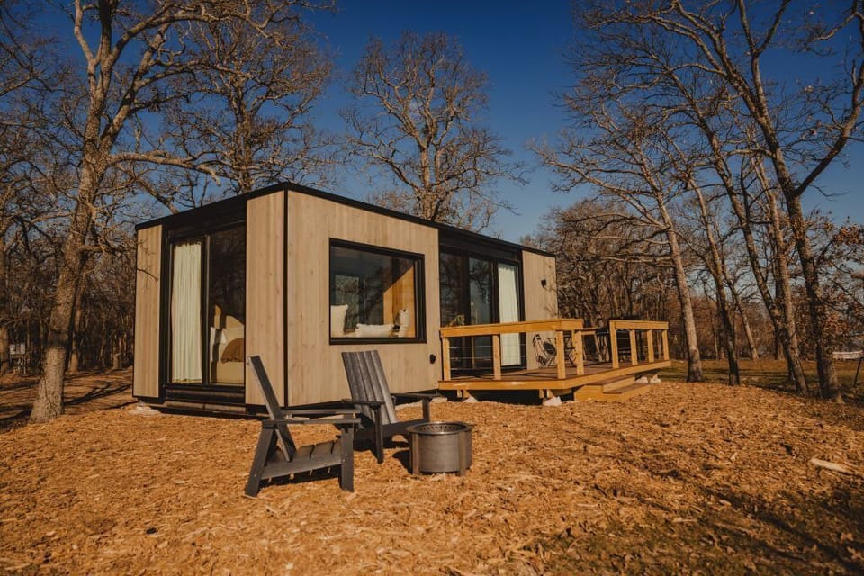 Luxury Cabin, Lake View | Terrace/patio