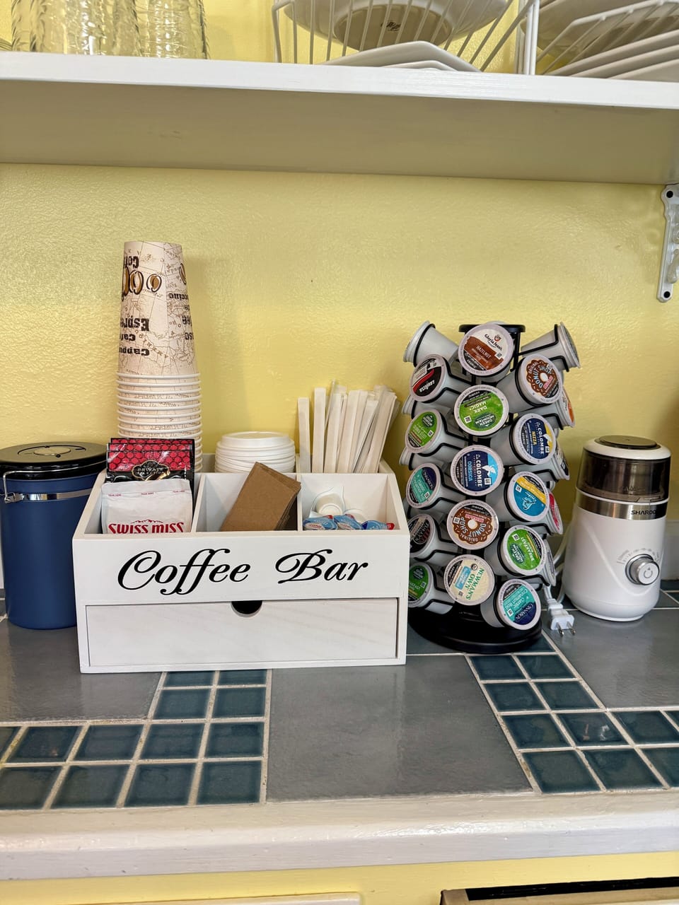 Full coffee bar