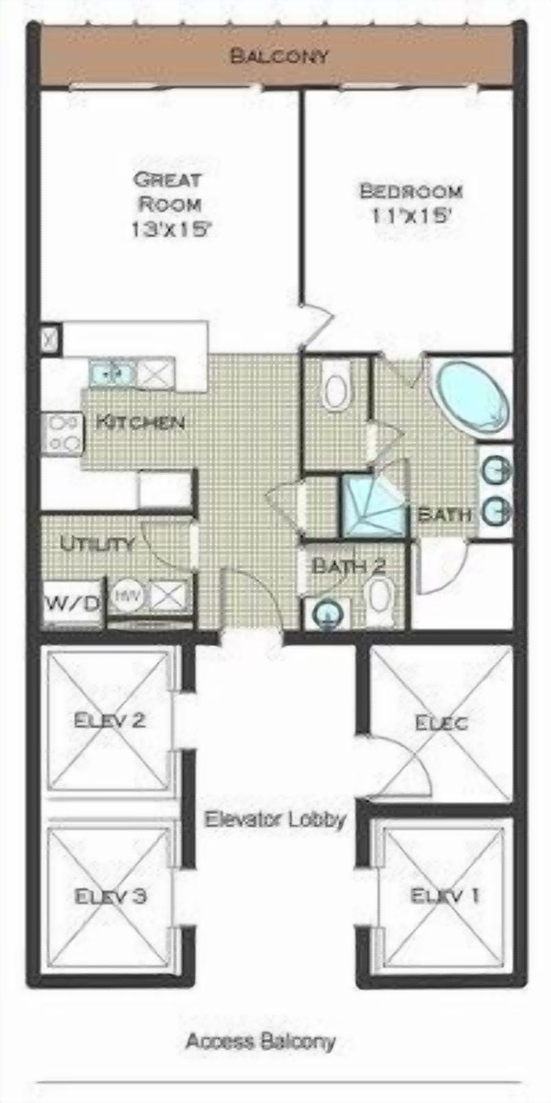 Floor plan- Layout of home