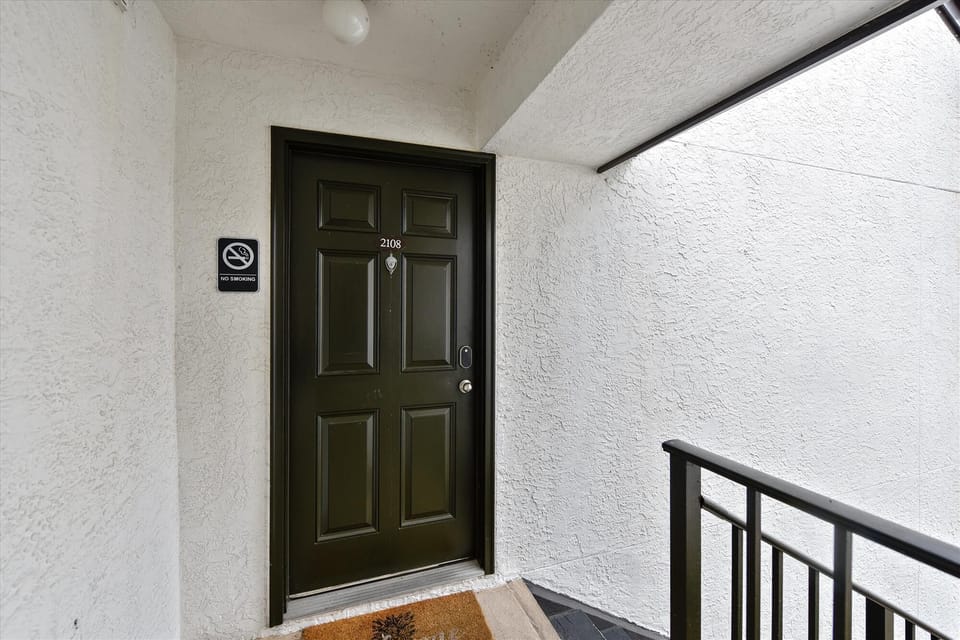 Outside Front door