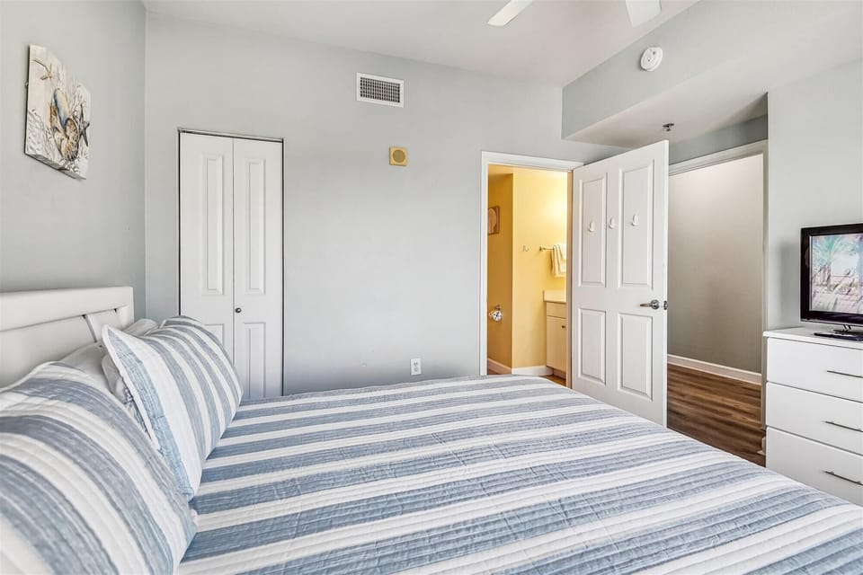 Adjoining bathroom from master