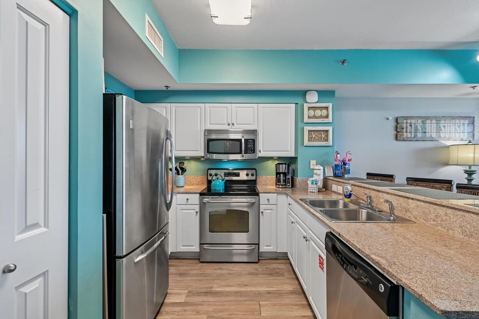 Fully equipped kitchen
