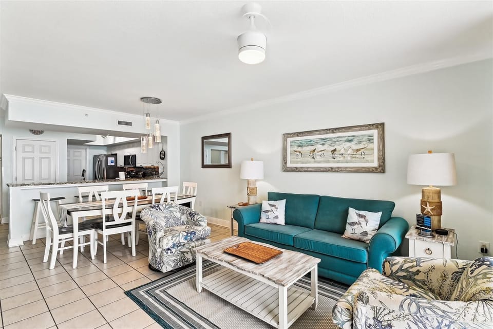 Living room Dining view