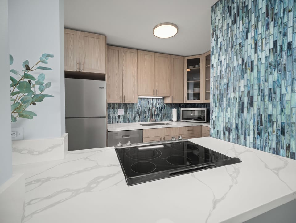 Newly Renovated Kitchen with Modern Appliances